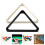 2Pcs ABS Pool Table Billiard Triangle Rack Durable Ball Holder 2