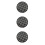 72 Pcs Plastic Flower Pot Mesh Pad 7.5Cm Diameter Bottom Grid 5