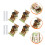 4pcs 90 Table Leg Hinge Coffee Table Folding Table Steel 5