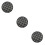 72 Pcs Plastic Flower Pot Mesh Pad 7.5Cm Diameter Bottom Grid 6