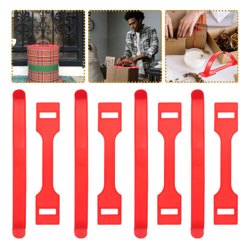 120 Sets Carton Handle For Shipping Welcome Handles Boxes Red 1