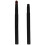 2Pcs Mini Black Double-Ended Eyebrow Makeup Brush Angled Cosmetic Tool 2