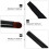 2Pcs Mini Black Double-Ended Eyebrow Makeup Brush Angled Cosmetic Tool 9