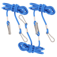3Pcs Warm Nylon Kids Glove Strap with Mitten Clips and Neck Lanyard