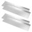 4Pcs Silver Aluminum Roof Diverters Gutter Splash Guards for Home Use 3