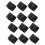 12Pcs Iron Corner Guards Black Speaker Cabinet Edge Protection 5