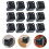 12Pcs Iron Corner Guards Black Speaker Cabinet Edge Protection 2
