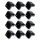 12Pcs Iron Corner Guards Black Speaker Cabinet Edge Protection 3