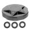 Lightweight Black Bike Fork Lid Aluminum Alloy Replaceable Part 8
