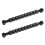 2Pcs Durable Plastic Football Scorekeepers Easy Install Black 6