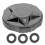 Lightweight Black Bike Fork Lid Aluminum Alloy Replaceable Part 6