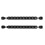 2Pcs Durable Plastic Football Scorekeepers Easy Install Black 1