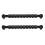 2Pcs Durable Plastic Football Scorekeepers Easy Install Black 5