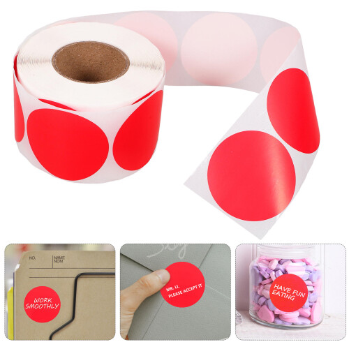 Daily Use Sticker Yellow 600set 2 Inch Diameter 2