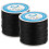 2Pcs Tough Black Waxed Thread for Leather Sewing and Repair Projects 1