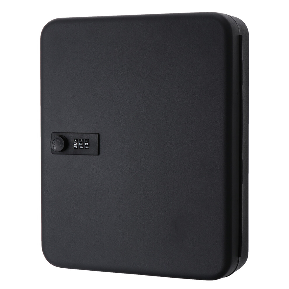 28 Slots Key Management Box Key Security Cabinet Wall-Mounted Box 3033165105522