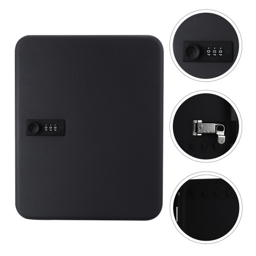 28 Slots Key Management Box Key Security Cabinet Wall-Mounted Box 1
