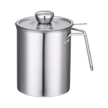 1X Rvs Olieopslagcontainer Met Fijn Voor Keuken