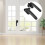 2Pcs Black Vintage Aluminum Alloy Window Handles Durable Window Pulls 6