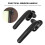 2Pcs Black Vintage Aluminum Alloy Window Handles Durable Window Pulls 10