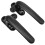 2Pcs Black Vintage Aluminum Alloy Window Handles Durable Window Pulls 5