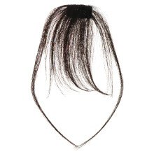 Black Clip in Hair Bangs Fringe Hairpiece for Daily Party Use