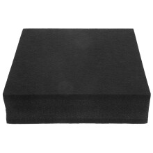 Black Acoustic Foam Pad Sound Dampening Subwoofer Isolation Stand