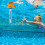 Goldfish Floating Pool Thermometer Plastic Cartoon Style Orange 8