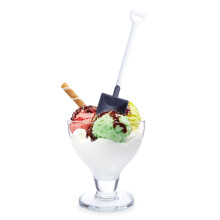 Spoon Plastic Dessert Utensil For Cake 50set