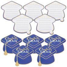 10 Pcs Banner Notecard Graduation Message Mother Staff