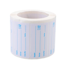 Food Rotation Fridge Labels Container Stickers Self-Adhesive Paper