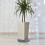 Durable Dark Grey Plastic Plant Mover Rolling Pot Tray 5
