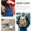 Men Watch Portable Keychain Easy To Read Lovers Man 6