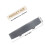 Durable Dark Grey Plastic Plant Mover Rolling Pot Tray 2