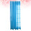 Blue Polyester Sheer Curtains for Window with Star Pattern 6