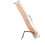 Poignée En Bois Khaki Pour Hachette Courte Usage Domestique 2