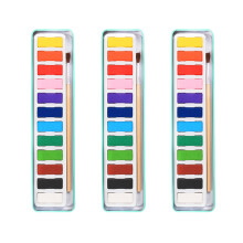 3 Set Set Watercolor Paint Watercolor Set Solid