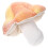 Khaki Plush Mushroom Pillow Soft Decorative Throw Cushion for Sofa 9