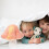Khaki Plush Mushroom Pillow Soft Decorative Throw Cushion for Sofa 5