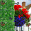 Faux Green Wall Module Plastic 1 Pc 23.6x15.7in 9