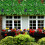 Faux Green Wall Module Plastic 1 Pc 23.6x15.7in 8