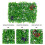Faux Green Wall Module Plastic 1 Pc 23.6x15.7in 4