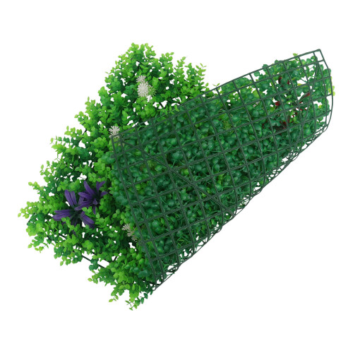 Faux Green Wall Module Plastic 1 Pc 23.6x15.7in 2