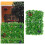Faux Green Wall Module Plastic 1 Pc 23.6x15.7in 7