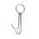 10pcs stainless steel double hooks for bacon hams meat processing 8