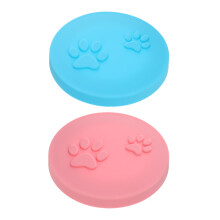 2Pcs Silicone Can Lids Wear-Resistant Pet Food Covers Assorted Colors