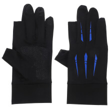 Outdoor Fishing Gloves Black 2 Pcs For Men