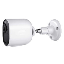 3Pcs Security Camera Wall Mount White Adjustable Video Camera Bracket