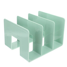 1Pc Heavy Duty Acrylic Book Shelf Bookend Smooth Touch Book Stopper
