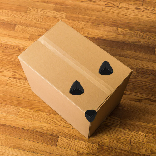 Black Plastic Edge Protectors For Carton Boxes 2